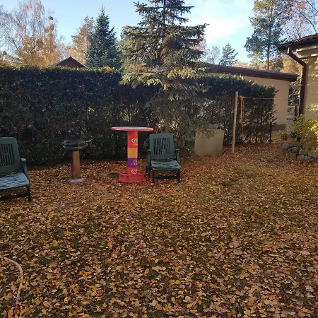 Gemutlicher Ferienbungalow Am Felsensee Bei Pretzien Extérieur photo